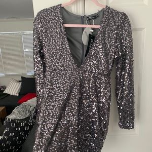 Sequin mini dress!